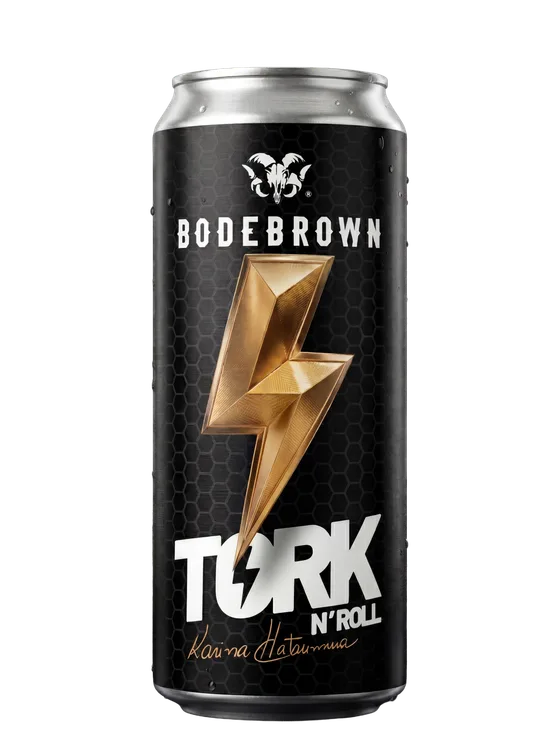 Lata de Cerveja Tork n' Roll, produzida pela Bodebrown